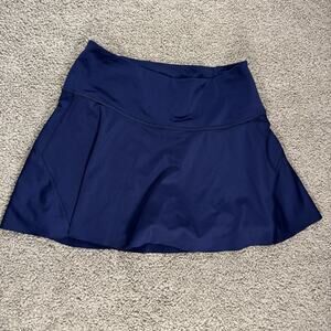 Athleta Ace Tennis Skort 13.5” Navy Skort Pickleball Size Small